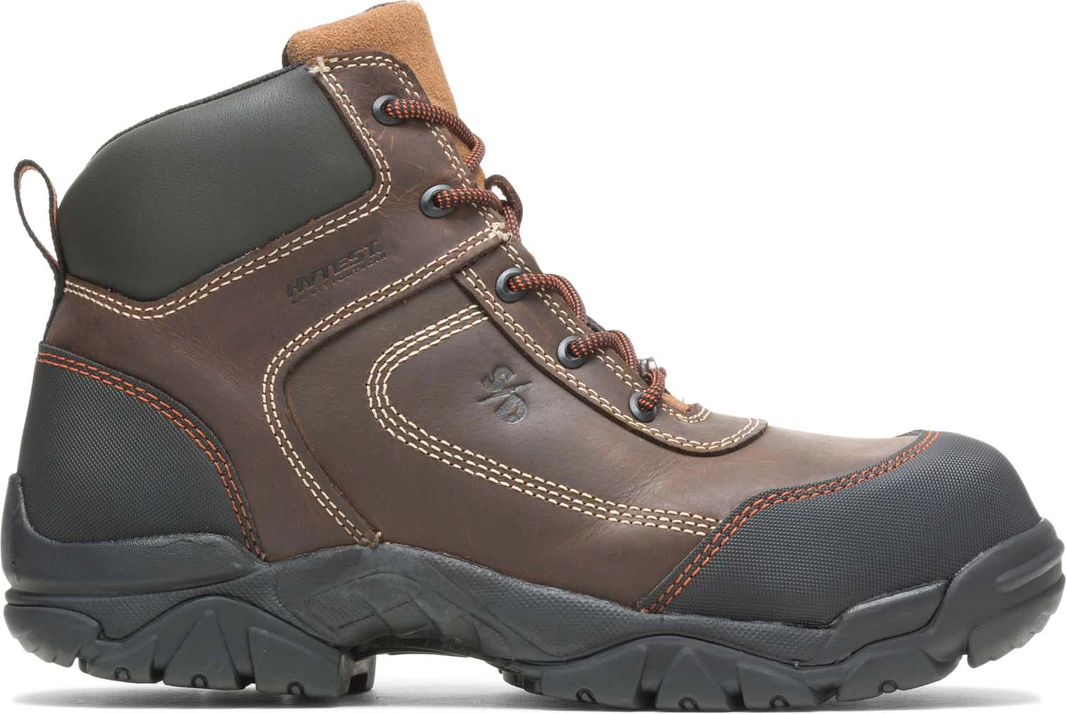 HYTEST 12441 Brown Composite Toe, Static Dissipating Men's Hiker 4 HYTEST 12441 Brown Composite Toe, Static Dissipating Men's Hiker - Image 2