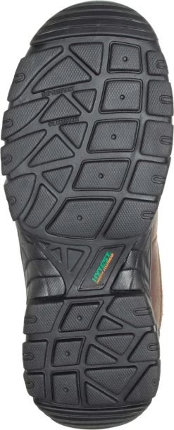 HYTEST 12481 Brown Electrical Hazard, Composite Toe, Puncture Resistant, Non-Metallic Waterproof Unisex 6 Inch Hiker -Shoes Sales Store 12481 2020 update outsole