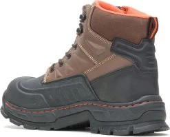 HYTEST 13571 Men's Brown, Comp Toe, EH, Waterproof, Insulated, 6 Inch Boot -Shoes Sales Store 13571 2020 update back profile
