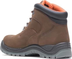 HYTEST 13751 Men's Brown, Steel Toe, EH, Waterproof, Hiker -Shoes Sales Store 13751 2020 update back profile
