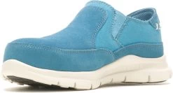 HYTEST 17033 Blake, Women's, Storm Blue, Steel Toe, EH, Slip Resistant, Casual Work Shoe -Shoes Sales Store 17033 inside profile