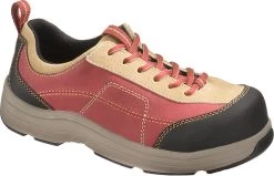 HYTEST 17205 Women's, Red, Steel Toe, EH, Casual Oxford