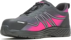 HYTEST 17432 Dash, Women's, Black/Pink, Comp Toe, EH, Low Athletic -Shoes Sales Store 17432 inside profile