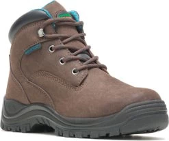 HYTEST 17751 Amber, Women's, Brown, Steel Toe, EH, WP, 6 Inch Boot