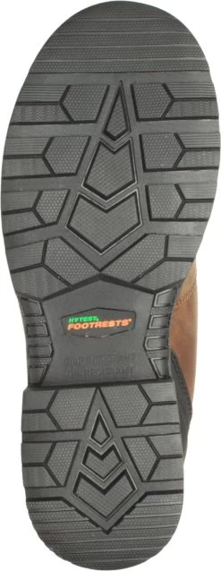 HYTEST 24041 FootRests Rival, Men's, Brown, Nano Toe, EH, Mt, WP/Insulated, 8 Inch Work Boot 11 HYTEST 24041 FootRests Rival, Men's, Brown, Nano Toe, EH, Mt, WP/Insulated, 8 Inch Work Boot -Shoes Sales Store 24041 outsole