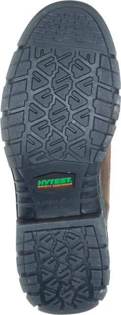 HyTest 43511 Admiral, Men's, Brown, Steel Toe, EH, Mt, WP, 6 Inch Boot 11 HyTest 43511 Admiral, Men's, Brown, Steel Toe, EH, Mt, WP, 6 Inch Boot -Shoes Sales Store 43511 outsole