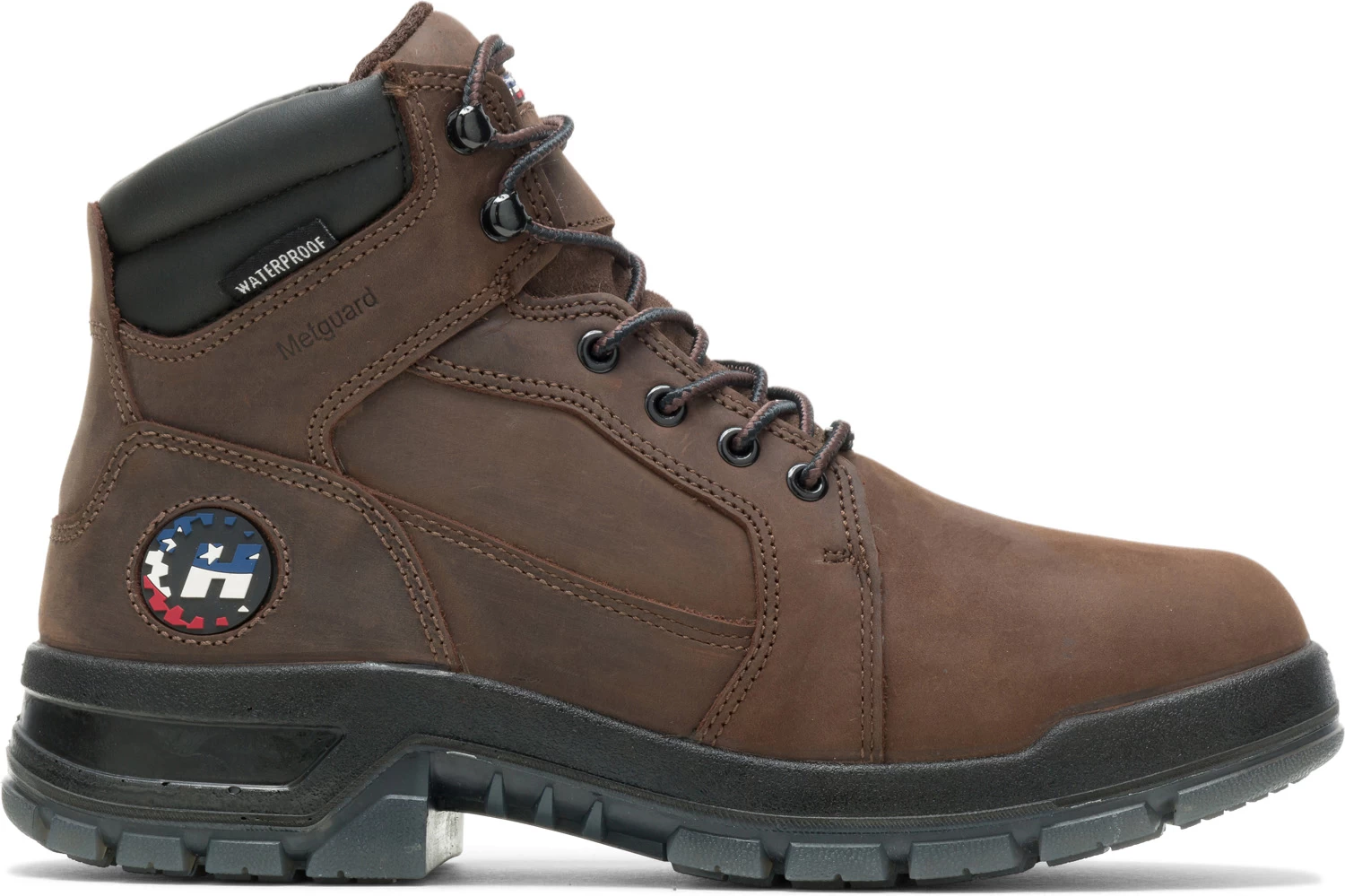 HyTest 43511 Admiral, Men's, Brown, Steel Toe, EH, Mt, WP, 6 Inch Boot 4 HyTest 43511 Admiral, Men's, Brown, Steel Toe, EH, Mt, WP, 6 Inch Boot - Image 2
