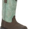 Ariat AR10015405 Tracey, Women's, Brown, Comp Toe, WP, Western, Pull On, Work Boot