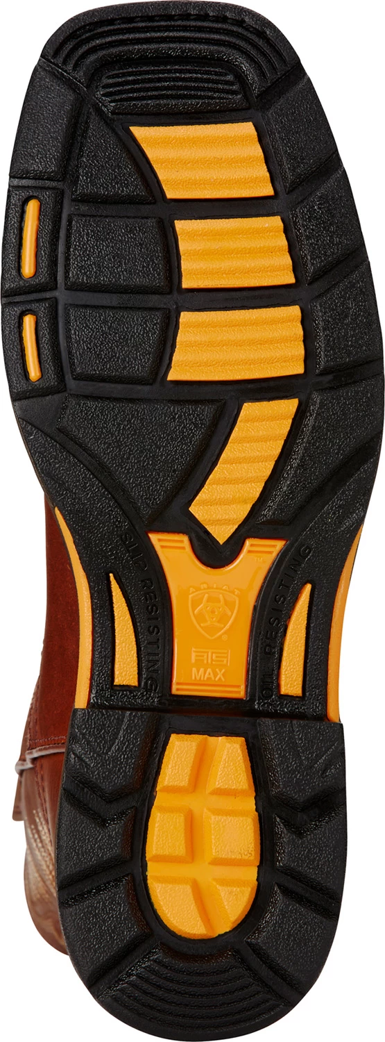 Ariat AR10017175 WorkHog, Men's, Brown, Comp Toe, EH, PR, WP, 11 Inch, Pull On, Work Boot 6 Ariat AR10017175 WorkHog, Men's, Brown, Comp Toe, EH, PR, WP, 11 Inch, Pull On, Work Boot - Image 4