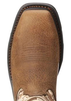 Ariat AR10022968 WorkHog Patriot, Men's, Earth/Camo, Steel Toe, EH, Pull On Boot -Shoes Sales Store ar10022968 top
