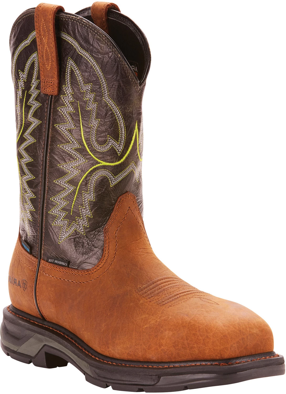 Ariat AR190024966 Workhog XT, Men's, Tumbled Bark, Carbon Toe, EH, WP, Pull On, Work Boot 3 Ariat AR190024966 Workhog XT, Men's, Tumbled Bark, Carbon Toe, EH, WP, Pull On, Work Boot