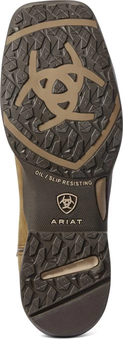 Ariat AR10031664 Anthem, Women's, Distressed Brown, Comp Toe, EH, WP, Pull On, Work Boot -Shoes Sales Store ar10031664 outsole