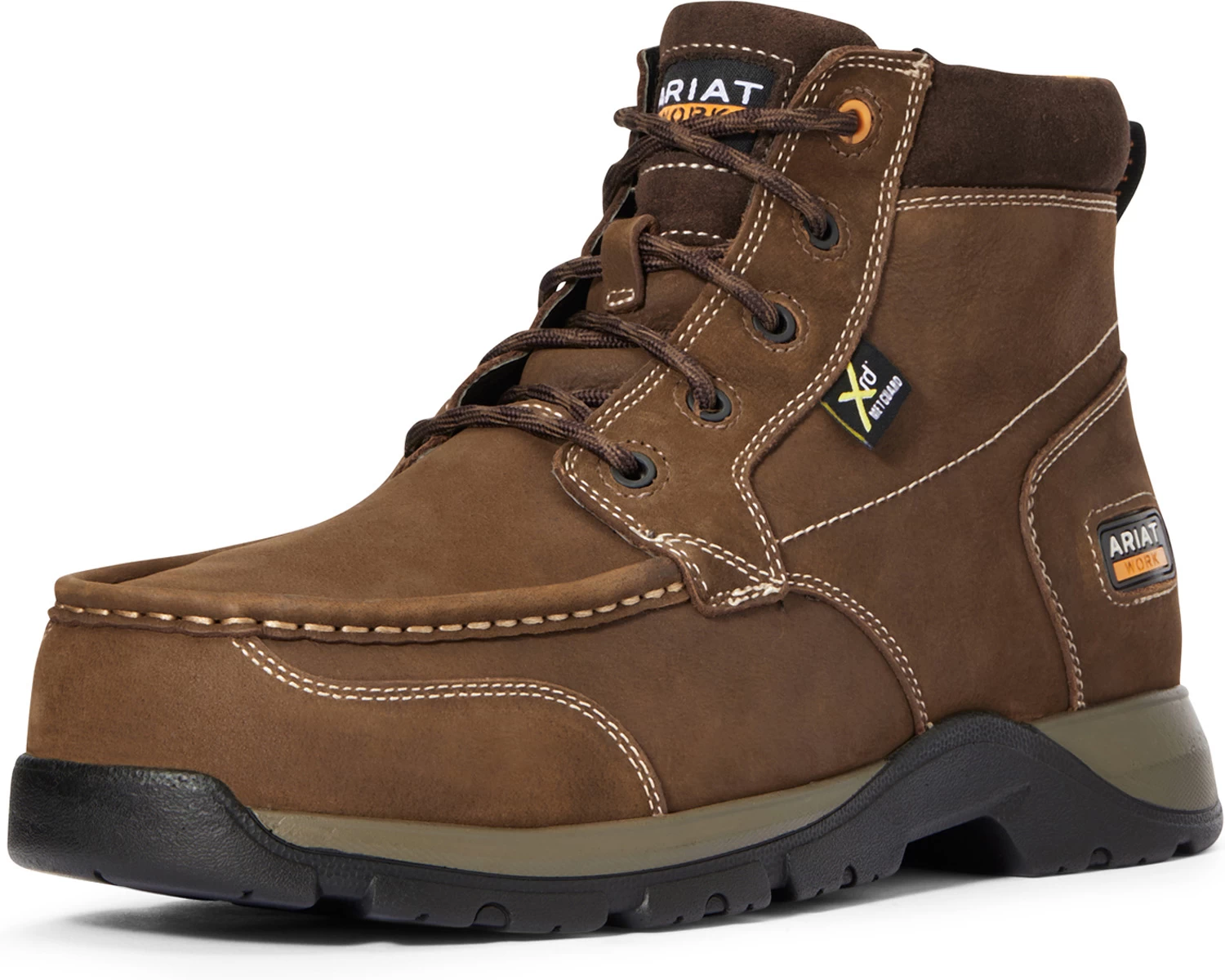 Ariat AR10034149 Edge LTE, Men's, Dark Brown, Comp Toe, EH, Internal Met, Chukka, Work Boot 4 Ariat AR10034149 Edge LTE, Men's, Dark Brown, Comp Toe, EH, Internal Met, Chukka, Work Boot - Image 2