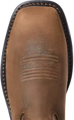 Ariat AR10036002 WorkHog XT Patriot, Men's, Distressed Brown, Carbon Toe, EH, WP, Work Boot -Shoes Sales Store ar10036002 top