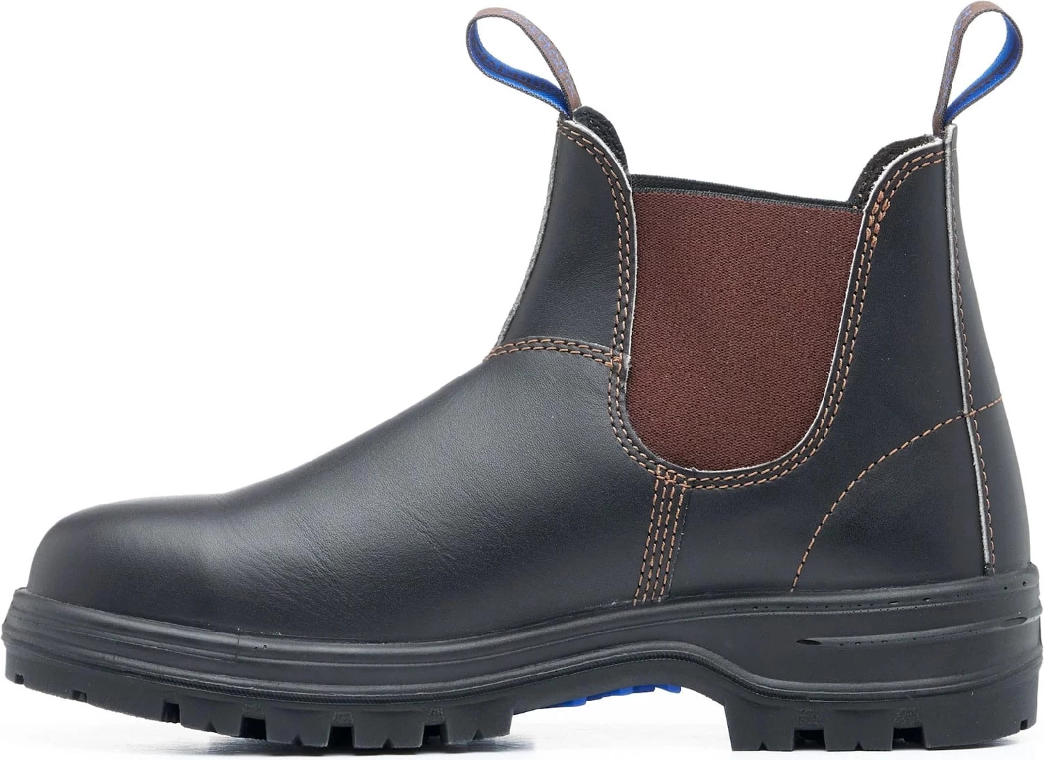 Blundstone BL140 Men's, Stout Brown, Steel Toe, EH, Chelsea Boot 5 Blundstone BL140 Men's, Stout Brown, Steel Toe, EH, Chelsea Boot - Image 3