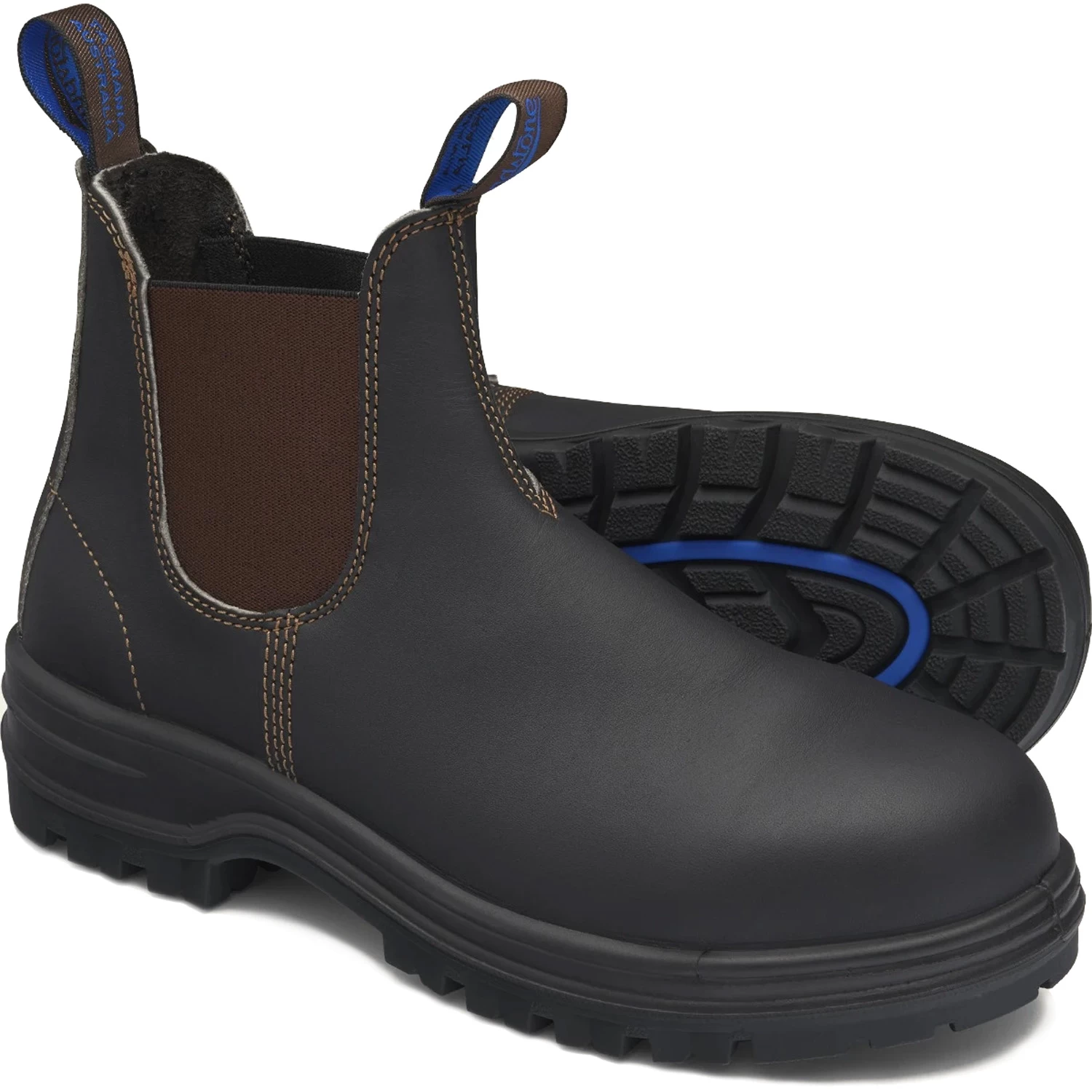 Blundstone BL140 Men's, Stout Brown, Steel Toe, EH, Chelsea Boot 6 Blundstone BL140 Men's, Stout Brown, Steel Toe, EH, Chelsea Boot - Image 4