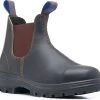 Blundstone BL140 Men's, Stout Brown, Steel Toe, EH, Chelsea Boot
