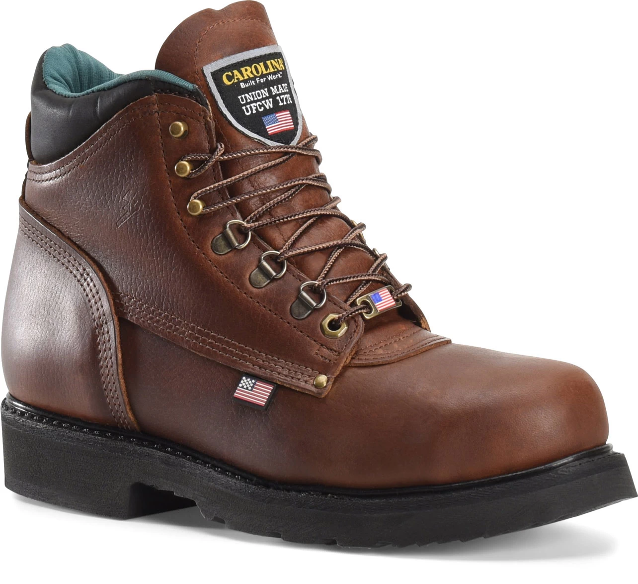 Carolina CA1309 Sarge Lo, Men's, Brown, Steel Toe, EH, 6 Inch Boot, Made In USA 3 Carolina CA1309 Sarge Lo, Men's, Brown, Steel Toe, EH, 6 Inch Boot, Made In USA