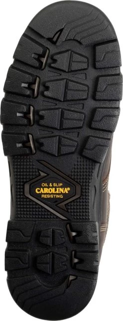Carolina CA3535 Circuit, Men's, Brown, Comp Toe, EH, WP/Insulated, 6 Inch Boot -Shoes Sales Store ca3535 outsole