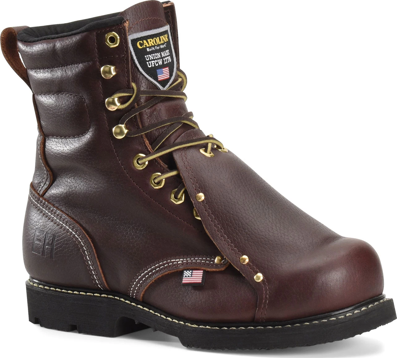 Carolina CA505USA Briar Pitstop, USA Made, Steel Toe, Electrical Hazard, Met Guard Unisex 8 Inch Boot 3 Carolina CA505USA Briar Pitstop, USA Made, Steel Toe, Electrical Hazard, Met Guard Unisex 8 Inch Boot