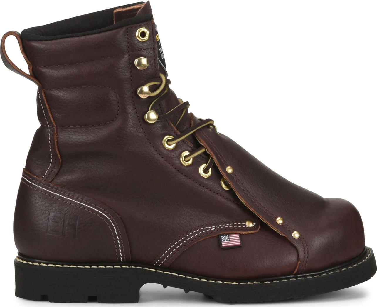 Carolina CA505USA Briar Pitstop, USA Made, Steel Toe, Electrical Hazard, Met Guard Unisex 8 Inch Boot 4 Carolina CA505USA Briar Pitstop, USA Made, Steel Toe, Electrical Hazard, Met Guard Unisex 8 Inch Boot - Image 2
