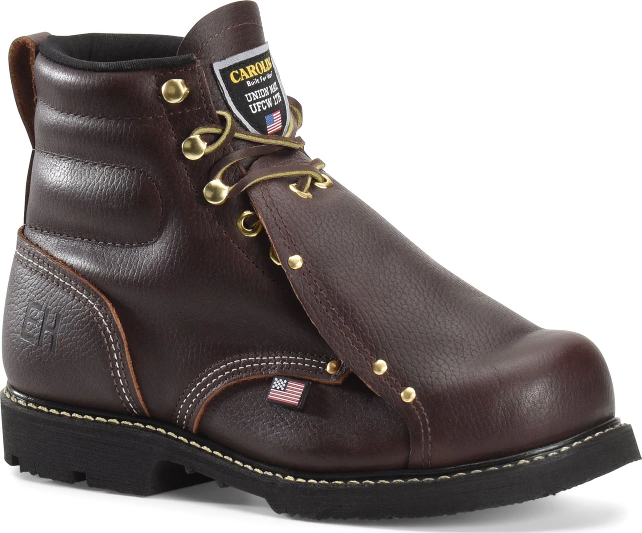 Carolina CA508USA Briar Pitstop, USA Made, Steel Toe, Electrical Hazard, Met Guard Unisex 6 Inch Boot 3 Carolina CA508USA Briar Pitstop, USA Made, Steel Toe, Electrical Hazard, Met Guard Unisex 6 Inch Boot