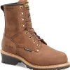Carolina CA5821 Elm, Men's, Copper, Steel Toe. EH. WP/Insulated, Logger -Shoes Sales Store ca5821 profile
