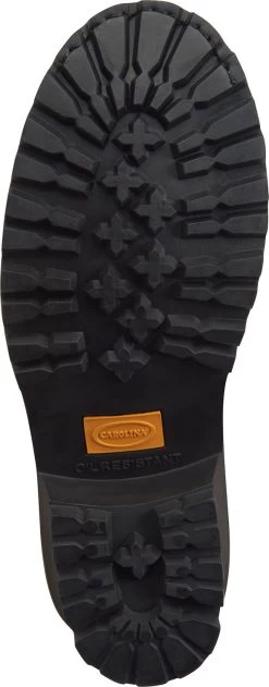 Carolina CA9821 Elm, Men's, Brown, Steel Toe, EH, WP, 8 Inch Logger -Shoes Sales Store ca9821 outsole