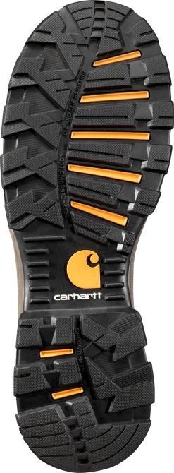 Carhartt CME1355 Ground Force, Men's, Brown, Comp Toe, EH, WP, 10 Inch Boot -Shoes Sales Store cme1355 outsole