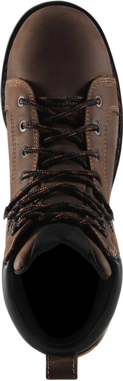 Danner DA12531 Steel Yard, Men's, Brown, Steel Toe, EH, WP, 6 Inch Work Boot 10 Danner DA12531 Steel Yard, Men's, Brown, Steel Toe, EH, WP, 6 Inch Work Boot -Shoes Sales Store da12531 top