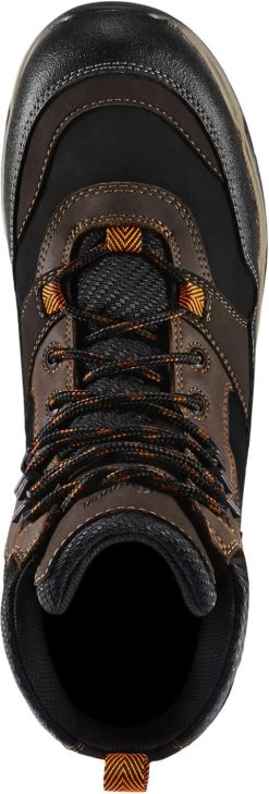 Danner DA15161 Field Ranger, Men's, Brown/Black, Comp Toe, EH, WP, 6 Inch Work Boot -Shoes Sales Store da15161 top