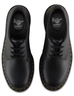 Dr. Martens DMR24381001 1461 Originals, Unisex, Black, Soft Toe Slip Resistant Oxford -Shoes Sales Store dmr24381001 top
