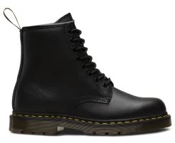 Dr. Martens DMR24382001 1460 Originals 8-Eye, Unisex, Black, Soft Toe, Slip Resistant, 6 Inch Boot -Shoes Sales Store dmr24382001 side
