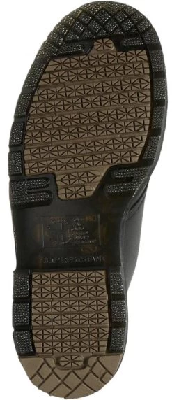 Dr. Martens DMR25178001 1461 Mono, Unisex, Black, Soft Toe, Slip Resistant Oxford -Shoes Sales Store dmr25178001 outsole