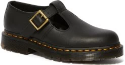 Best Seller 7 Dr. Martens DMR25623001 Polley, Women's, Black, Soft Toe, Slip Resistant Mary Jane