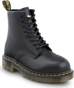 Best Seller 21 Dr. Martens DMR26307001 1460 Originals 8-Eye Lace Up, Unisex, Black, Steel Toe, EH, 6 Inch Boot