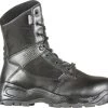 5.11 Tactical FEL12416 2.0 Shield, Men's, Black, Comp Toe, EH, PR, WP, 8 Inch, Zipper Boot -Shoes Sales Store fel12416 side