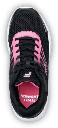 FILA FIL680011 Memory Starform SR, Women's, Black/Pink/Metallic Silver, Low Athletic, Slip Resistant, Work Shoe -Shoes Sales Store fil680011 top