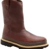 Georgia Boot GA4374 Men's, Brown, Steel Toe, EH, Pull On Boot -Shoes Sales Store g4374 profile