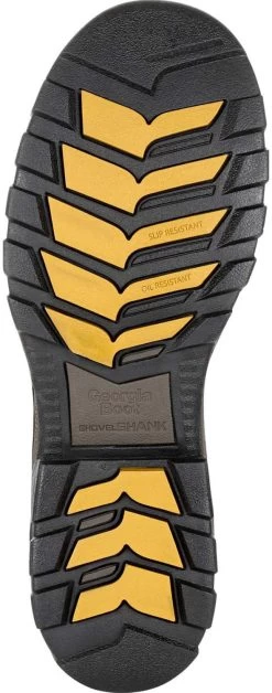 Georgia Boot GAGB00337 Eagle One, Men's, Brown, Steel Toe, EH, WP, Chelsea Boot -Shoes Sales Store gagb00337 outsole