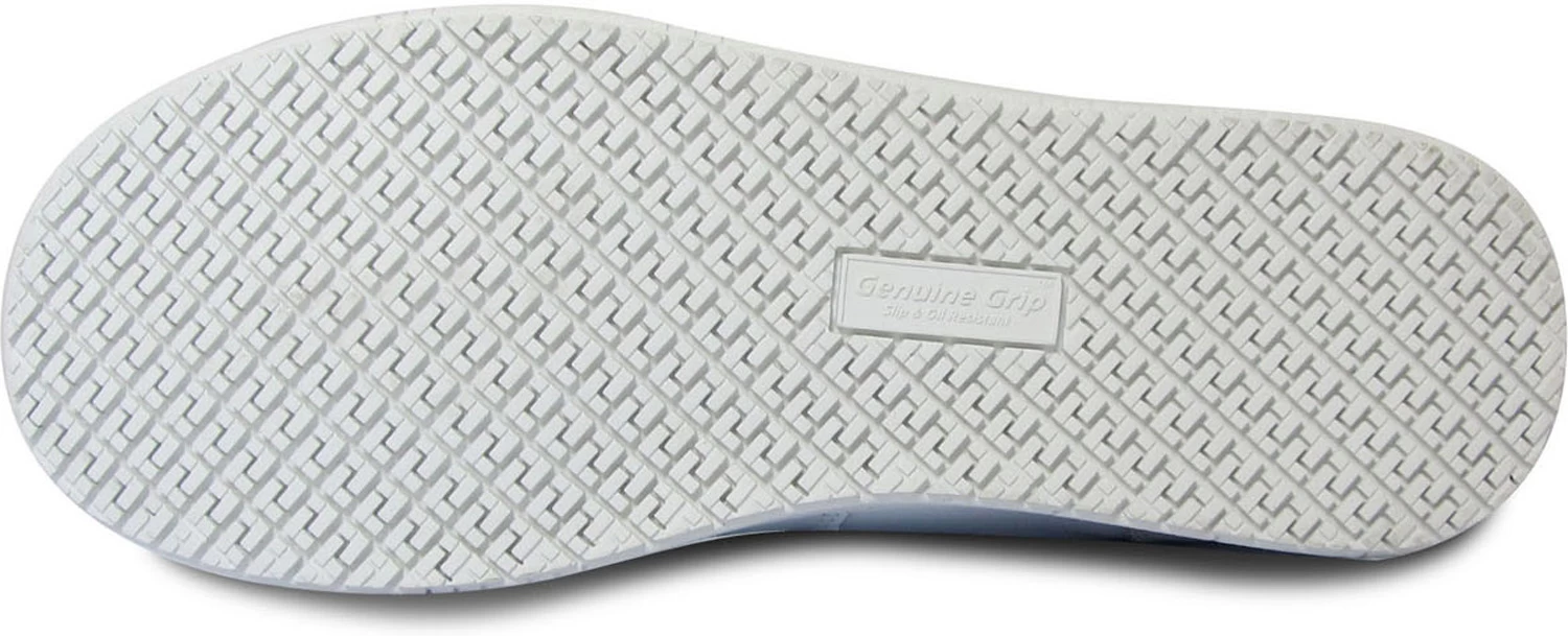 Genuine Grip GGM2015 Men's, White, Soft Toe, Slip Resistant, Low Athletic, Work Shoe 7 Genuine Grip GGM2015 Men's, White, Soft Toe, Slip Resistant, Low Athletic, Work Shoe - Image 5