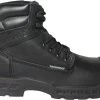 Genuine Grip GGM6000 Vulcan, Men's, Black, Comp Toe, EH, WP, Slip Resistant, 6 Inch -Shoes Sales Store ggm6000 side flipped