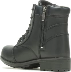 Harley Davidson HD83883 Raine, Women's, Black, Steel Toe, EH, Side Zip Boot -Shoes Sales Store hd83883 back profile 2022 update