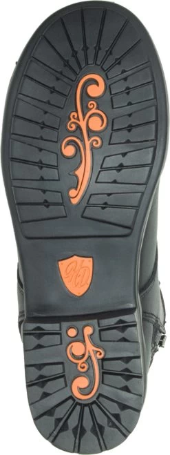 Harley Davidson HD83883 Raine, Women's, Black, Steel Toe, EH, Side Zip Boot -Shoes Sales Store hd83883 outsole 2022 update