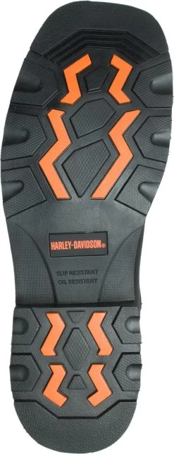 Harley Davidson HD93563 Altman, Men's, Black, Composite Toe, EH, Pull On Boot -Shoes Sales Store hd93563 outsole 2022 update