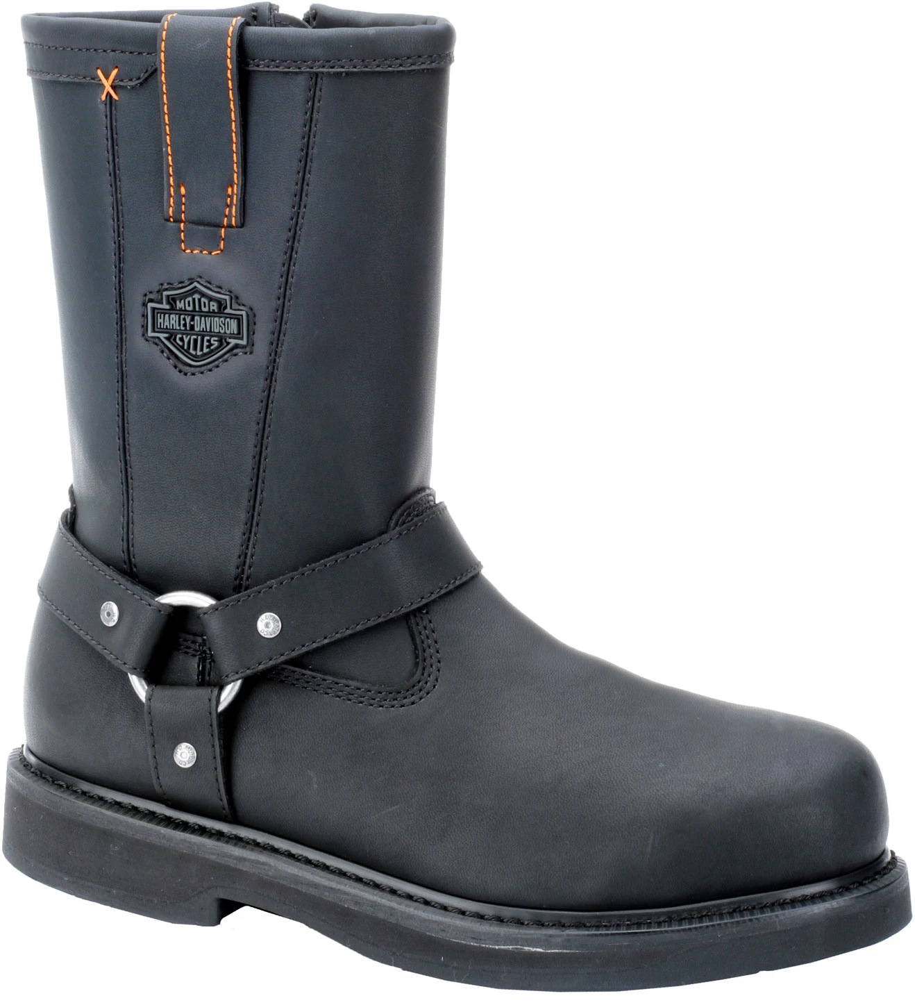 Harley Davidson 95328 Men's Black, Steel Toe, EH Harness Boot 3 Harley Davidson 95328 Men's Black, Steel Toe, EH Harness Boot