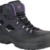Hoss Boots HS70120 Lacy, Women's, Black, Comp Toe, EH, PR, WP, 6 Inch Boot -Shoes Sales Store hs70120 profile