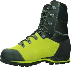 Haix HX603110 Protector Ultra, Men's, Lime Green, Steel Toe, EH, PR, WP, 8 Inch Boot -Shoes Sales Store hx603110 protector ultra lime green inside