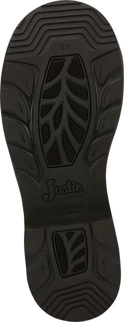 Justin Boots Justin JUGY9980 Wanette, Women's, Brown, Steel Toe, EH, Pull On Boot -Shoes Sales Store jugy9980 outsole