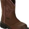 Justin Boots Justin JUGY9980 Wanette, Women's, Brown, Steel Toe, EH, Pull On Boot 2 Justin Boots Justin JUGY9980 Wanette, Women's, Brown, Steel Toe, EH, Pull On Boot -Shoes Sales Store jugy9980 profile